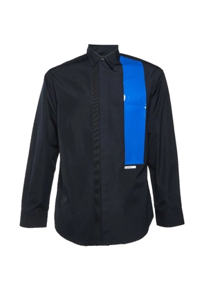 DSQUARED2 colour-block stripe shirt - Black