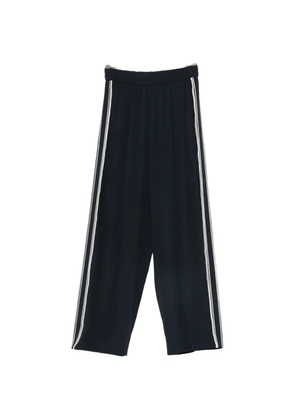 Fabiana Filippi side-stripe track pants - Blue