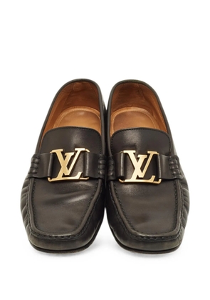 Louis Vuitton Pre-Owned Monte Carlo loafers - Black