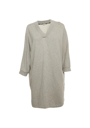 Kenzo Pre-Owned V-neck long-sleeve dress - Grey