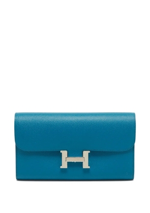 Hermès Pre-Owned Constance Epsom leather wallet - Blue