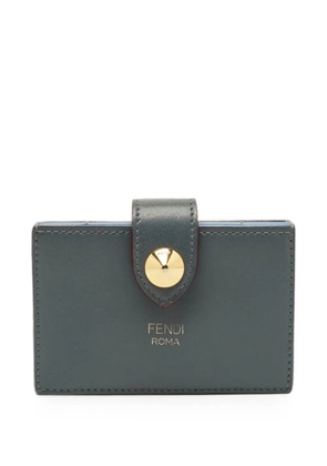 Fendi Pre-Owned 2018 stud card holder - Grey
