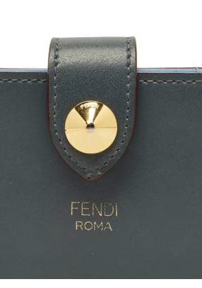 Fendi Pre-Owned 2018 stud card holder - Grey