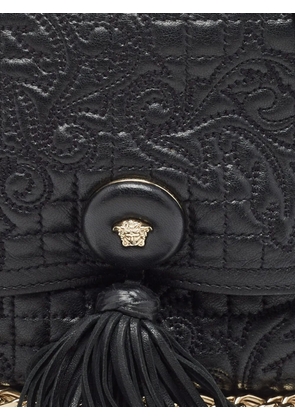 Versace Pre-Owned Medusa tassel shoulder bag - Black