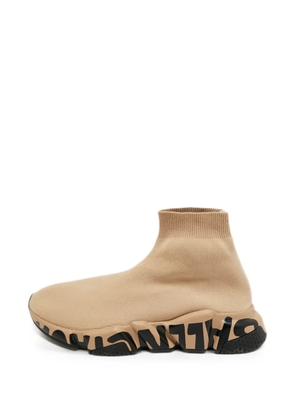 Balenciaga Pre-Owned Speed knit sneakers - Neutrals