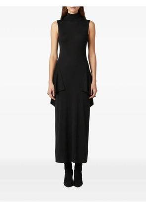 TOTEME draped midi dress - Black