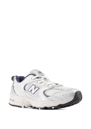 New Balance Kids 530 bungee lace sneakers - White