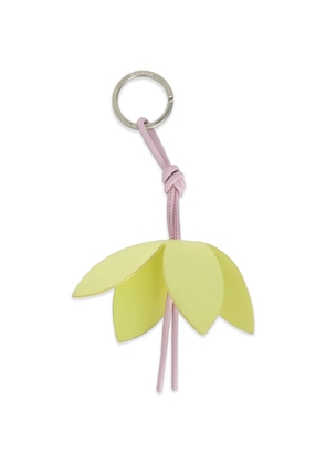 Jil Sander bellflower leather charm - Green