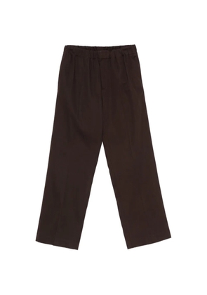 SANDRO wide-leg trousers - Brown