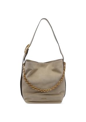 Michael Michael Kors Nolita suede shoulder bag - Neutrals