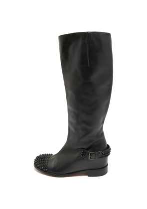 Christian Louboutin Pre-Owned Egoutina knee boots - Black