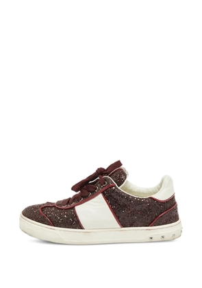 Valentino Garavani Pre-Owned Fly Crew sneakers - Red