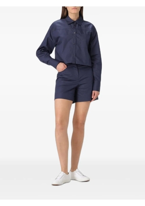 Colmar drop-shoulder cotton shirt - Blue