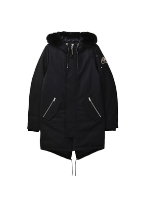 Moose Knuckles Oakbank fur-trim jacket - Black