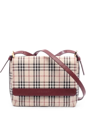 Burberry Pre-Owned 2010s Nova check shoulder bag - Neutrals