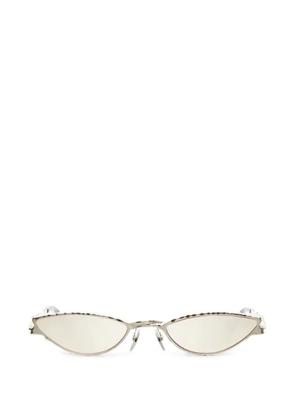 Kuboraum cat-eye frame sunglasses - Silver