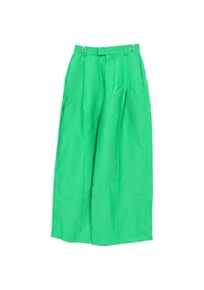 Bottega Veneta Pre-Owned 2000s wide trousers - Green