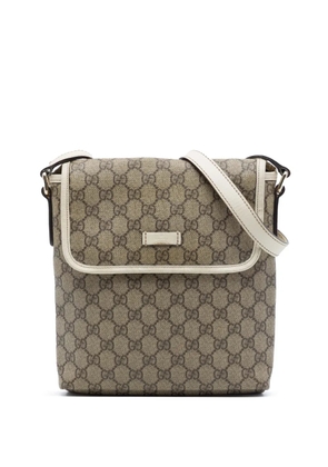 Gucci Pre-Owned 2016-2026 GG Supreme crossbody bag - Neutrals