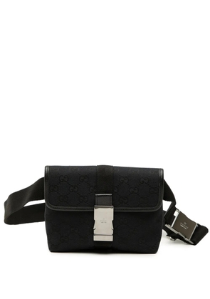 Gucci Pre-Owned 2000-2015 GG Canvas belt bag - Black