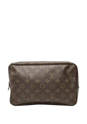 Louis Vuitton Pre-Owned 1986 Monogram Trousse Toilette 28 clutch bag - Brown