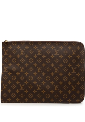 Louis Vuitton Pre-Owned 1999 Monogram Poche Documents Portfolio business bag - Brown