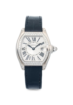 Cartier Roadster diamond 31mm watch - White