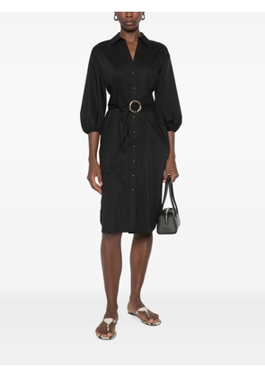 TWINSET belted midi dress - Black