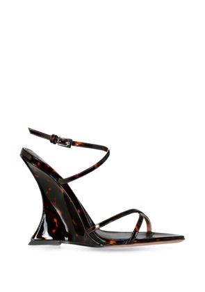 Paris Texas Nina wedge sandals - Black