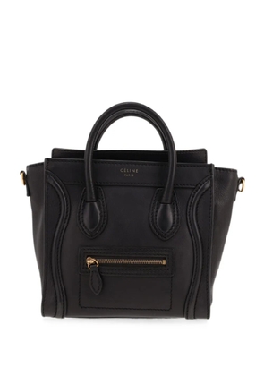 Celine Pre-Owned 2012 nano Luggage two-way handbag - Black