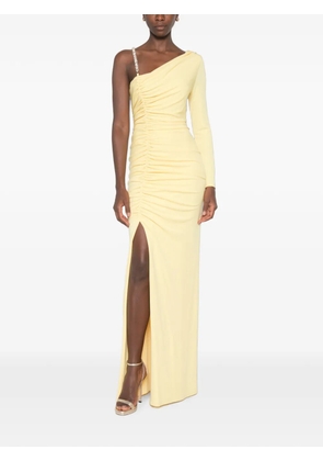 ALESSANDRO LEGORA one-shoulder maxi dress - Yellow