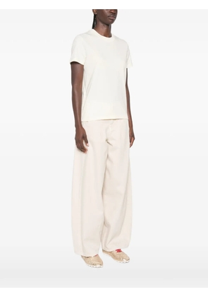 Moncler logo-patch T-shirt - Neutrals