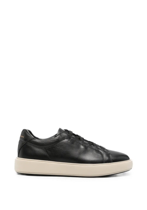 Officine Creative Slouch leather sneakers - Black