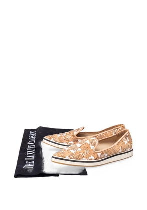 Nicholas Kirkwood pointed-toe slip-on sneakers - Neutrals
