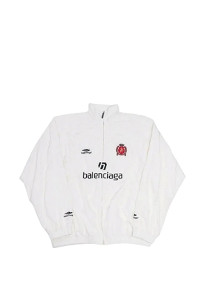 Balenciaga Paris soccer tracksuit jacket - White
