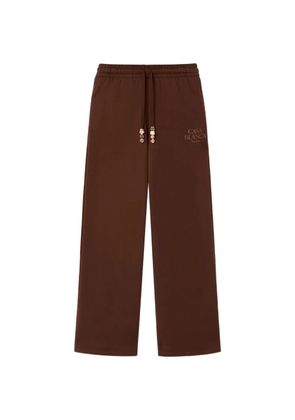 Casablanca wide-leg track pants - Brown