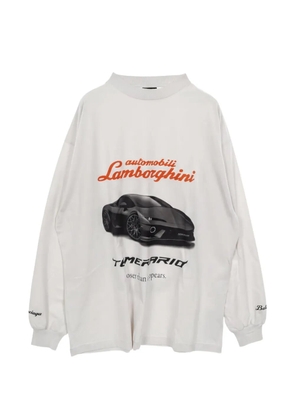 Balenciaga Pre-Owned x Automobili Lamborghini printed T-shirt - Grey