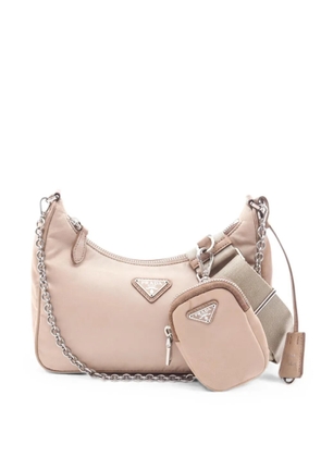 Prada Pre-Owned 00s Re-Edition 2005 shoulder bag - Neutrals