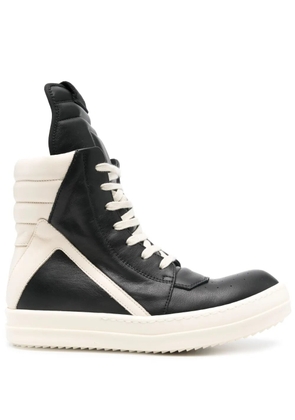 Rick Owens Hollywood Geobasket 'Black/Milk' sneakers