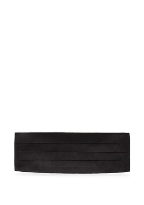 Pal Zileri pleated cummerbund - Black