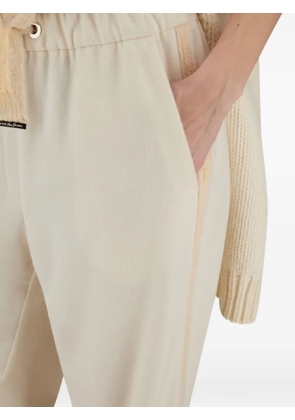 Herno Resort drawstring-waist wide-leg trousers - Neutrals