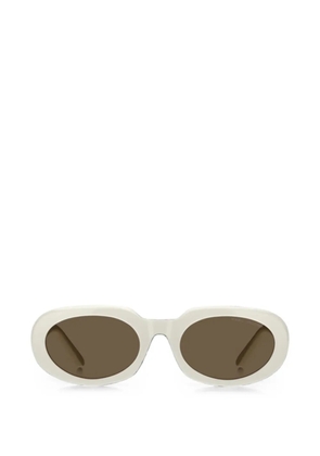 Marc Jacobs Eyewear The Sunglasses oval-frame sunglasses - White