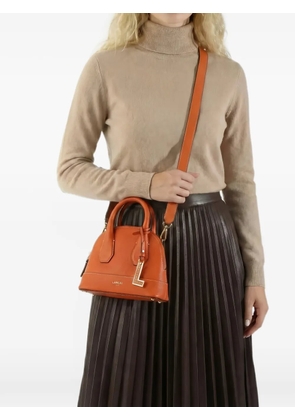 Lancel logo-print tote bag - Orange