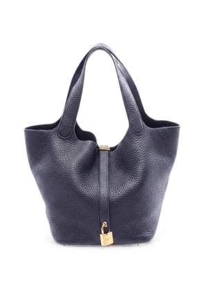 Hermès Pre-Owned 2022 MM Picotin Lock handbag - Black