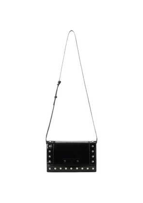 Iceberg stud-embellished shoulder bag - Black