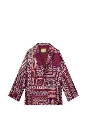 MOMONÌ Sandia Bis double-breasted jacket - Red