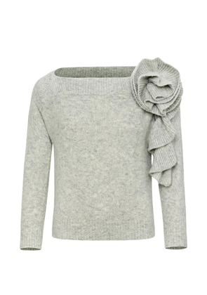 Hellessy Odin rosette-detail sweater - Grey
