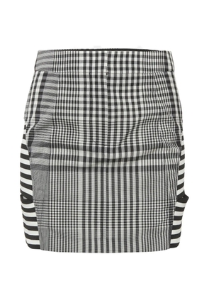 Burberry Pre-Owned check-print mini skirt - Black