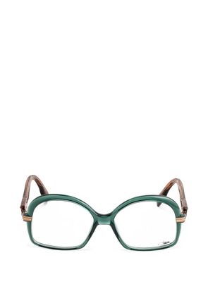 Cazal 5022 geometric-frame glasses - Green