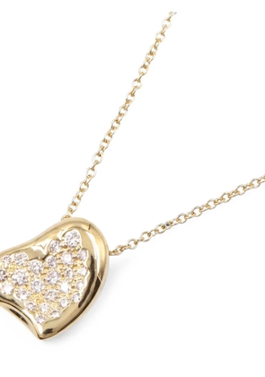 Tiffany & Co. Pre-Owned 2010s Full Heart diamond necklace - Gold
