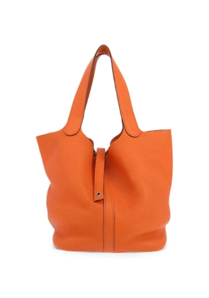 Hermès Pre-Owned 2010 Picotin leather handbag - Orange
